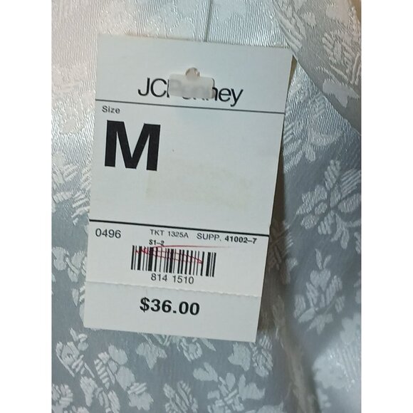 Worthington Ivory Floral Bodysuit Womens Size Medium Romantic Coquette Corpcore - Picture 5 of 9